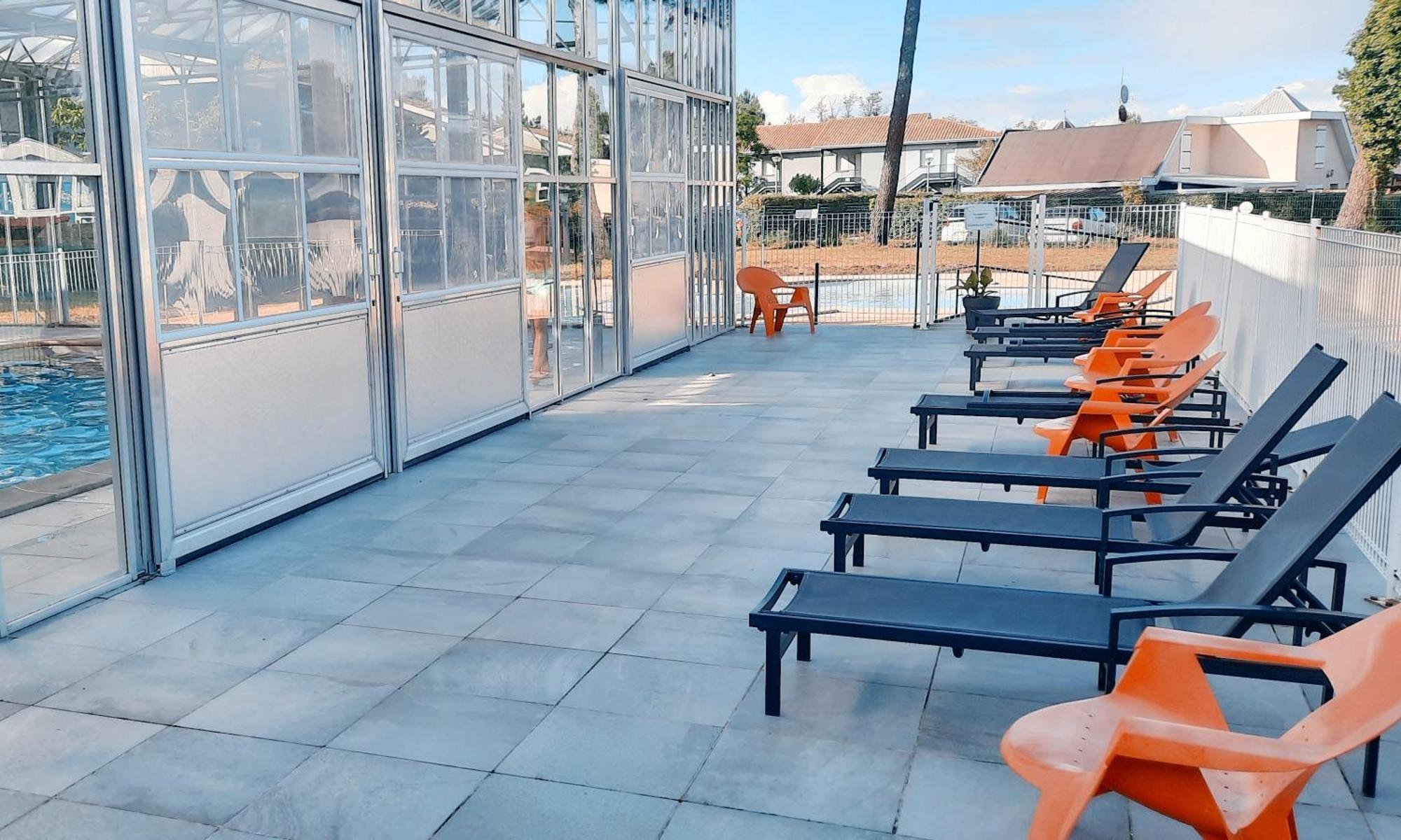 Chez Ced Et Laeti, Appartement Prive Avec Jardin Et Terrasse Dans Residence L'Estuaire Muni D'Une Piscine Couverte Et Aire De Jeu, Linge De Lit Et De Salle D'Eau Ainsi Que Tele, Compris Dans Le Tarif Profitez A Fond De Notre Belle Region Le Verdon-sur-Mer Pokój zdjęcie